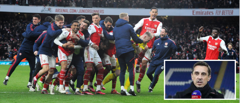 Featured image of post No Gary Neville, Arsenal are not 'too emotional'